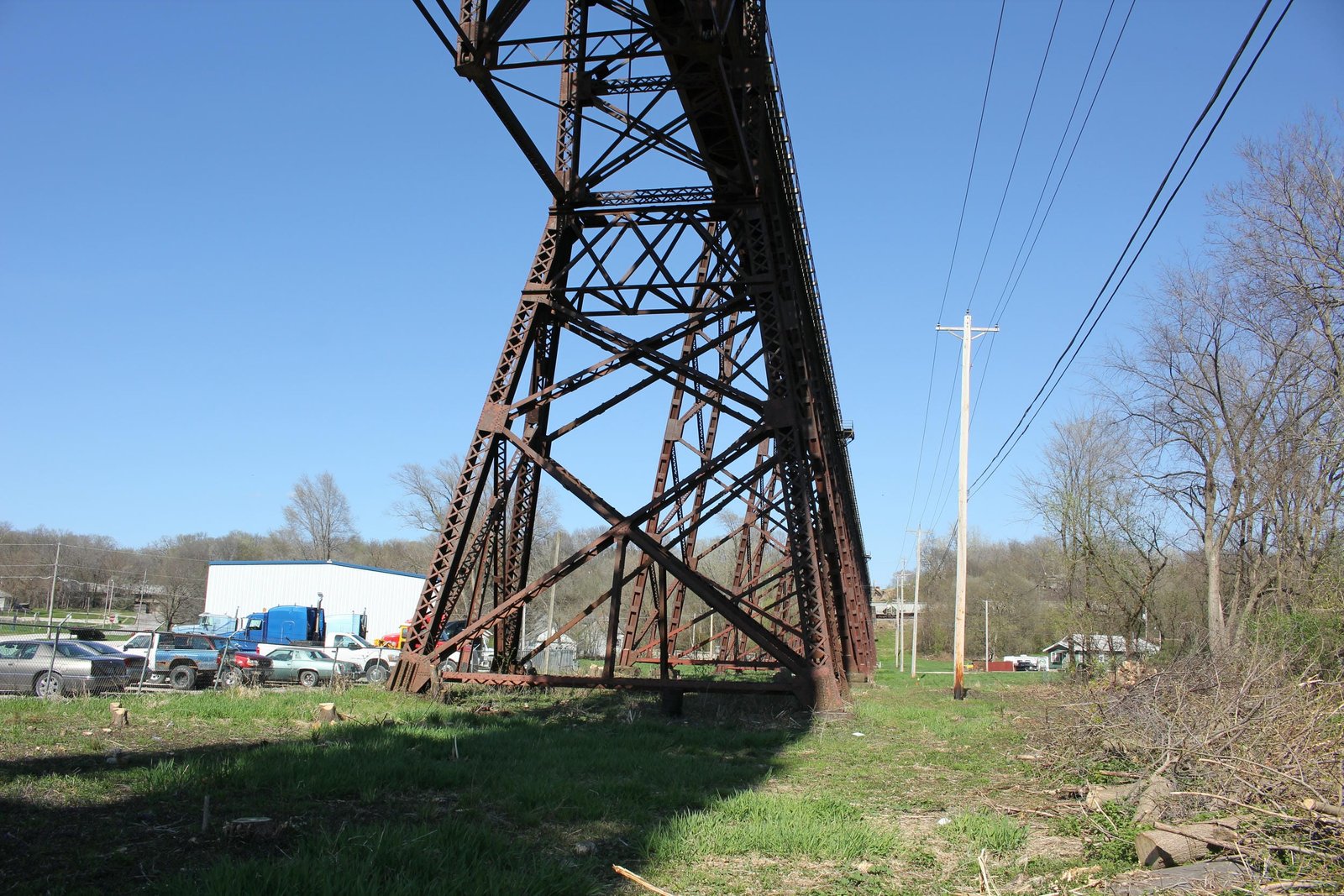 East truss tower (tower #10)